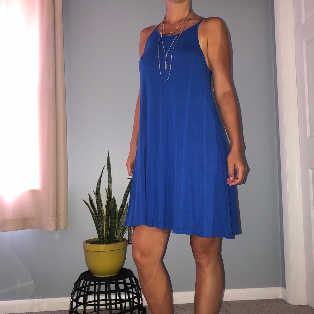 Royal Blue Dress